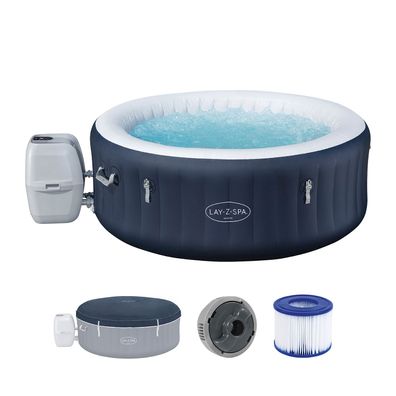 LAY-Z-SPA® Energiespar-Whirlpool Miami AirJet™ für 4 Personen Ø 180 x 66 cm, Dunke