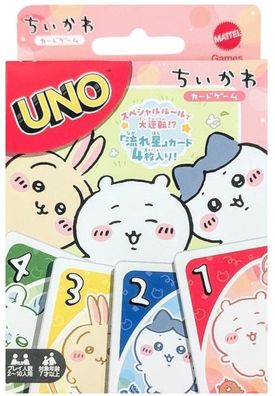 Chiikawa UNO Spielkarten - Manga Kartenspiel für Familien