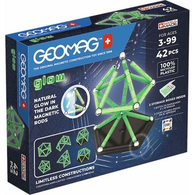 GEOMAG GLOW Recycled 42 Teile