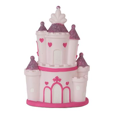 Clayre & Eef Kinder Nachtlicht LED 16x11x24 cm Rosa Kunststoff