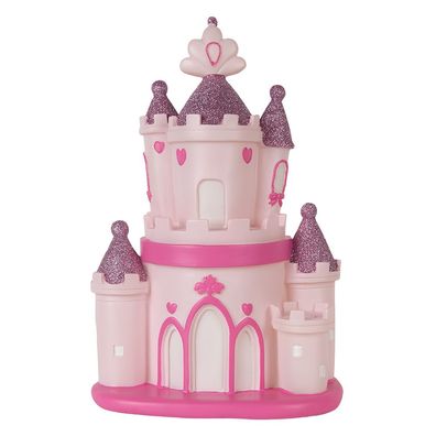 Clayre & Eef Kinder Nachtlicht LED 23x16x35 cm Rosa Kunststoff