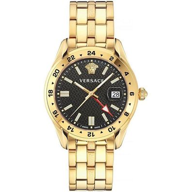 Versace - VE7C00723 - Armbanduhr - Herren - Quarz - Greca Time GMT