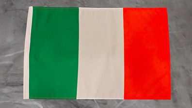 Fahne Flagge Italien - Stockfahne - 30 x 45 cm