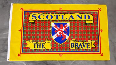 Fahne Flagge Schottland Scotland the Brave - 90 x 150 cm