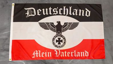 Fahne Flagge Deutsches Reich - Deutschland mein Vaterland - 90 x 150 cm