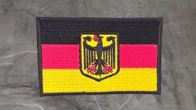 Aufnäher Aufbügler Patch Deutschland Adler Bundesadler - 5,5 x 8,5 cm