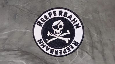 Aufnäher Aufbügler Patch Reeperbahn Hamburg - 7,5 cm