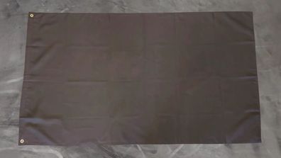 Fahne Flagge Einfarbig Schwarz Trauerfahne - 90 x 150 cm