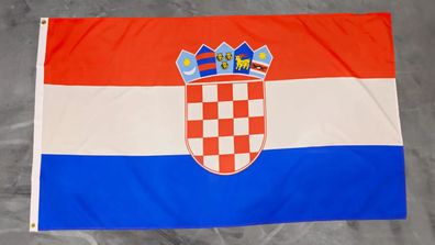 Fahne Flagge Kroatien - 90 x 150 cm
