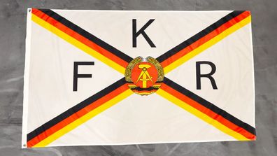 Fahne Flagge Fischkombinat Rostock - 1978 bis 1990 VEB FKR - 90 x 150 cm