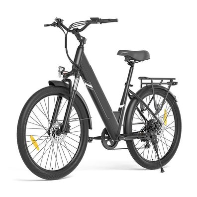 Touroll J1 Pro Hydraulische Bremse EU Stecker 36V250W 15.6AH E-Bike, Schwarz