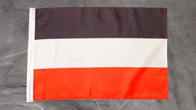 Flagge Deutschland - Deutsches Reich - Kaiserreich - Stockfahne - 30 x 45 cm