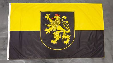 Premium Fahne Flagge Pfalz - 90 x 150 cm