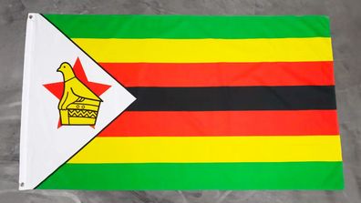 Fahne Flagge Simbabwe - 90 x 150 cm