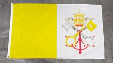 Fahne Flagge Vatikan Vatican Vatikanstadt Papst - 90 x 150 cm