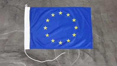 Fahne Flagge Europa Bootsflagge - 30 x 45 cm