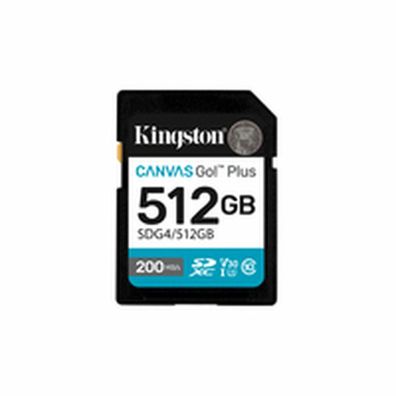 SD Card 512GB Kingston SDXC Canvas Go Plus C10 retail