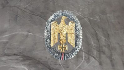 Pin Ehrenabzeichen EK Eisernes Kreuz Adler Eichenlaub 1938 - 2,5 x 3 cm