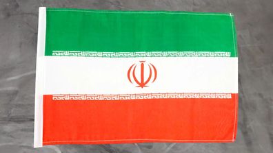 Fahne Flagge Iran - Stockfahne - 30 x 45 cm