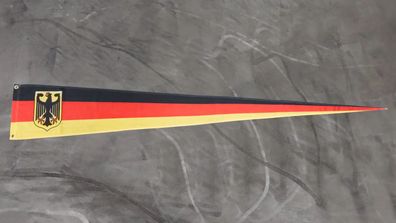 Fahne Flagge Deutschland mit Adler Wimpel Langwimpel - 38 x 250 cm