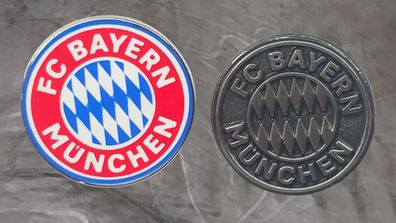 Pin Original FCB FC Bayern München Logo 2er-Set