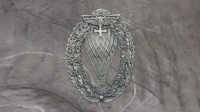 Pin Ballonführer Abzeichen Wehrmacht - 3,5 x 2,5 cm