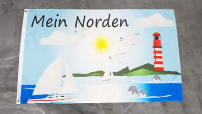 Fahne Flagge Mein Norden - 90 x 150 cm