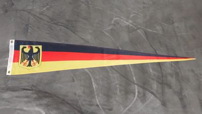 Fahne Flagge Deutschland mit Adler Wimpel Langwimpel - 30 x 150 cm