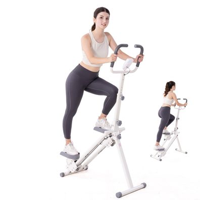 Stepper Stair Stepper Zusammenklappbarer, Stairmaster für Zuhause Vertical Climber