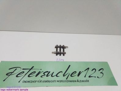 Märklin H0 AC 2204 1x Gerades K-Gleis / 1/8 = 22,5 mm