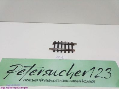 Märklin H0 AC 2202 1x Gerades K-Gleis / 1/4 = 45 mm