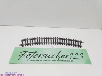 Märklin H0 AC 2221 1x gebogenes K-Gleis / R 360 / 30° = 1/1