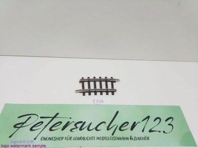 Märklin H0 AC 2224 Gebogenes K-Gleis R = 360 mm / 1/4=7,5°