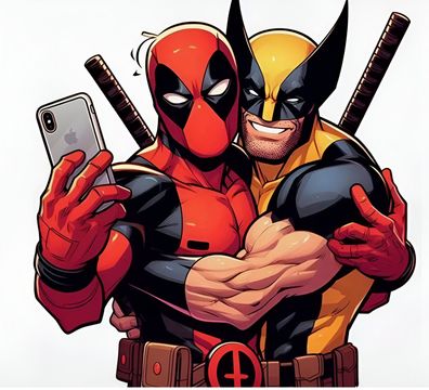 Deadpool 14x10cm Essbar Held Tortenaufleger Torte Tortenbild Zuckerbild