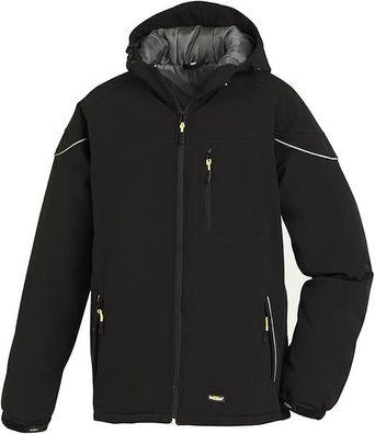 Nitras Winter-Softshell-Jacke VAIL, schwarz, Gr. 3 XL