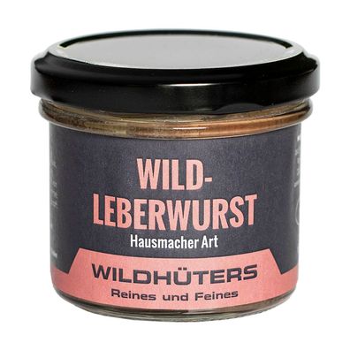 Wildhüters Wild-Leberwurst Hausmacher Art