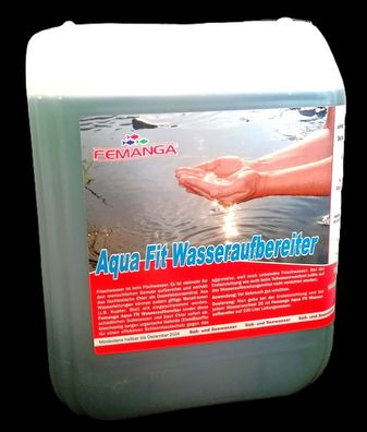 Femanga Aqua Fit 5000ml Wasseraufbereiter für das Aquarium