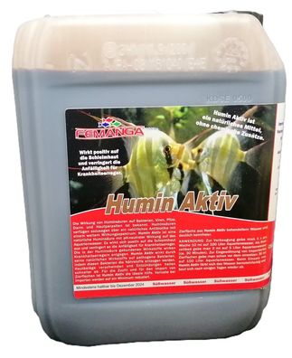 Femanga Humin Aktiv 5000ml Huminsäure für Schwarzwasser Zierfische