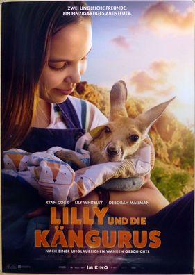 Lilly und die Kängurus - Original Kinoplakat A0 - Lily Whiteley - Filmposter