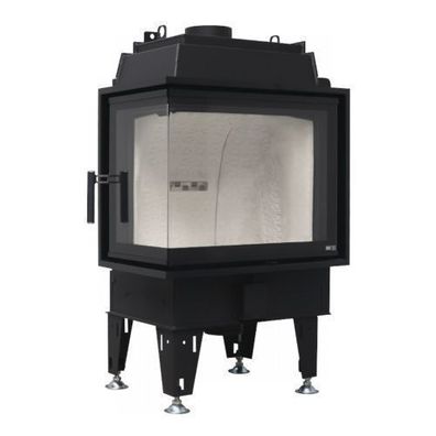 Therm 7CL Eck-Kamineinsatz Links verglast 7kW