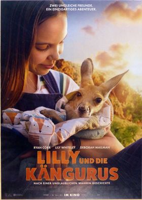Lilly und die Kängurus - Original Kinoplakat A1 - Lily Whiteley - Filmposter