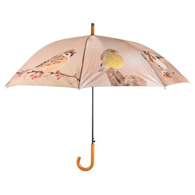 Esschert Design Regenschirm Wintervogeldesign Ø 120 cm