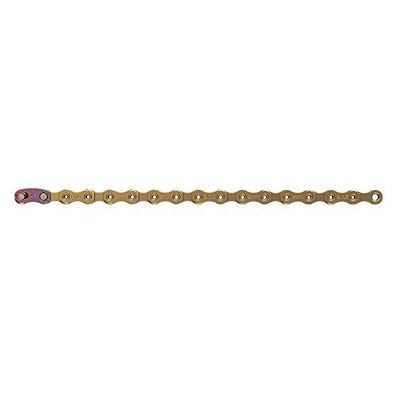SRAM Kette "PC XX1 Eagle", SB-verpackt, 12-fach, mit Power-Lock, 126 Glieder, gold