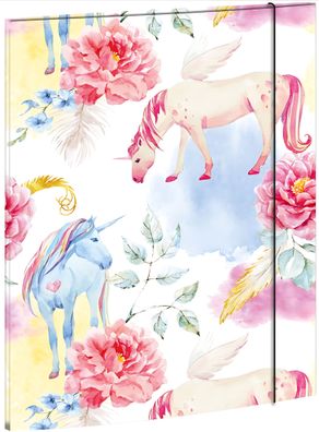 RNK Zeichenmappe Einhorn A3 Gummizug 310x440mm