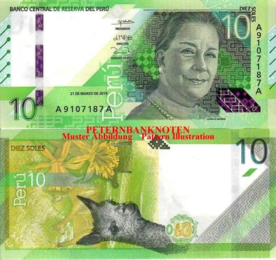 PERU 10 Soles 2019 UNC P. New #6457#