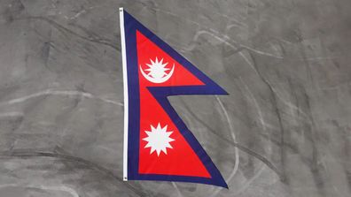 Fahne Flagge Nepal 90 x 150 cm