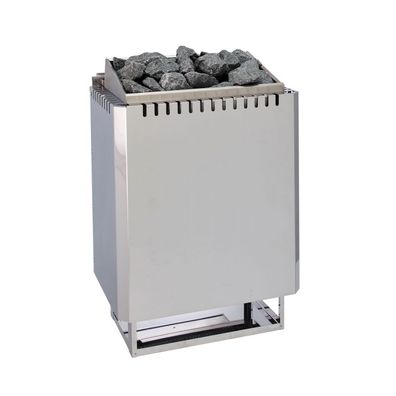 Infraworld Ferro finnischer Saunaofen 9 kW Edelstahl inklusive Saunasteine