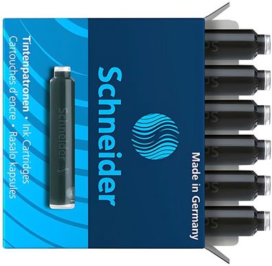 Schneider Tintenpatronen Standard schwarz 6er Pack