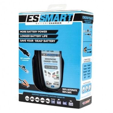 Energy Safe Batterieladegerät ES-SMART ESTM446 7-stufig 12V 0.8A Laden/Erhalten/Teste