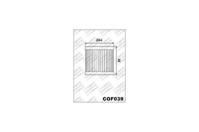 X345/COF039 Oilfilter CCM Suzuki Artic Cat Kawasaki OEM 3470-008 52010-S004 16510-29F